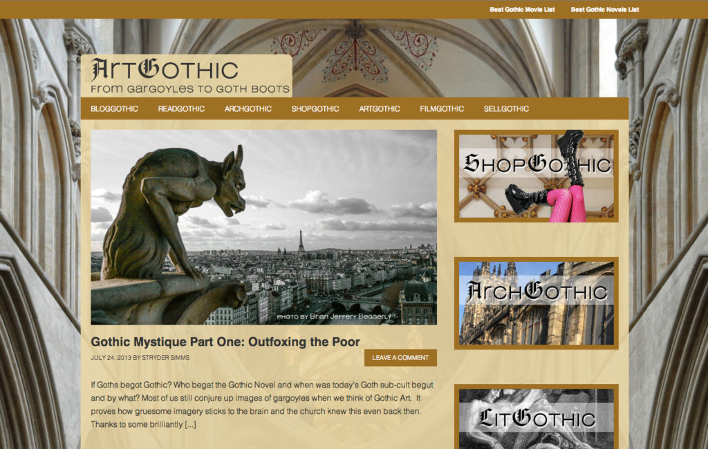 Website-Art-Gothic