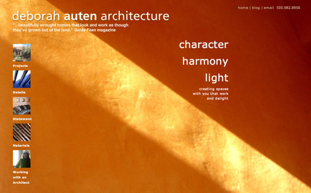 Website-Deborah-Auten-Architecture